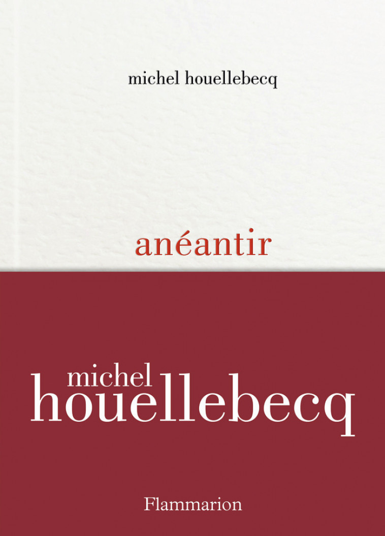 Anéantir - Michel Houellebecq - FLAMMARION