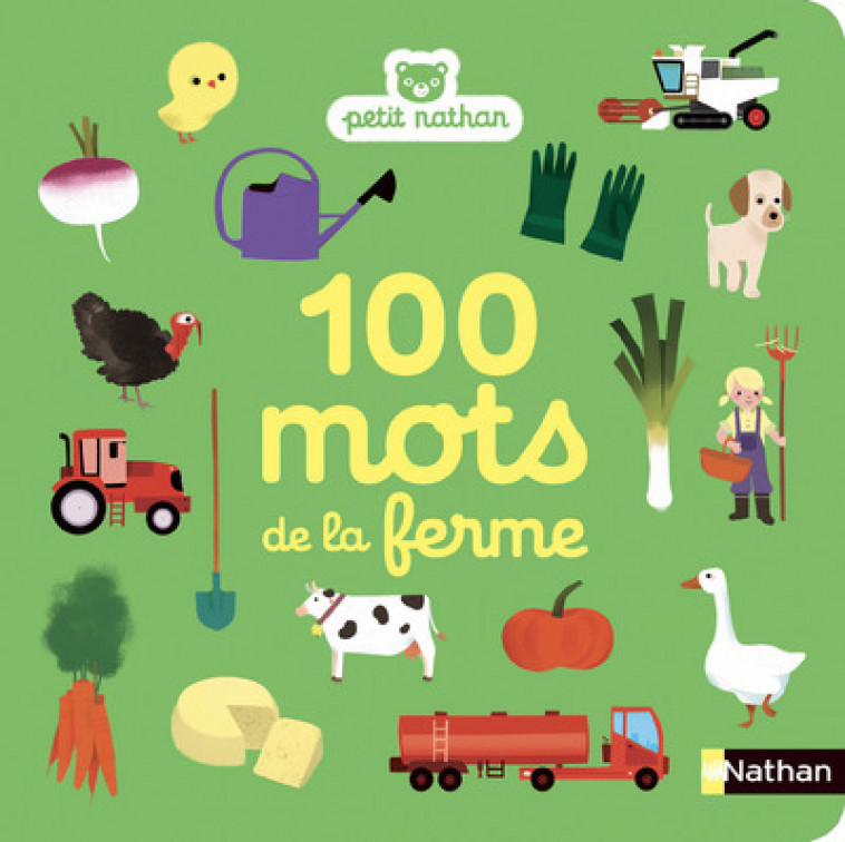 100 mots de la ferme - Olivier Latyk - NATHAN