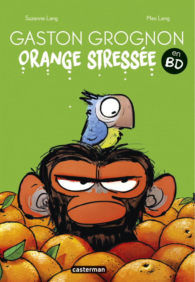 Gaston Grognon en BD - Orange Stressée - Suzanne Lang - CASTERMAN