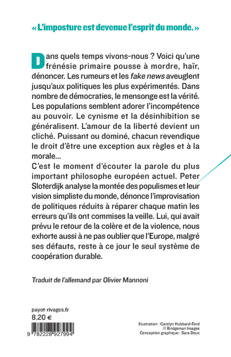 Réflexes primitifs - Peter Sloterdijk - PAYOT