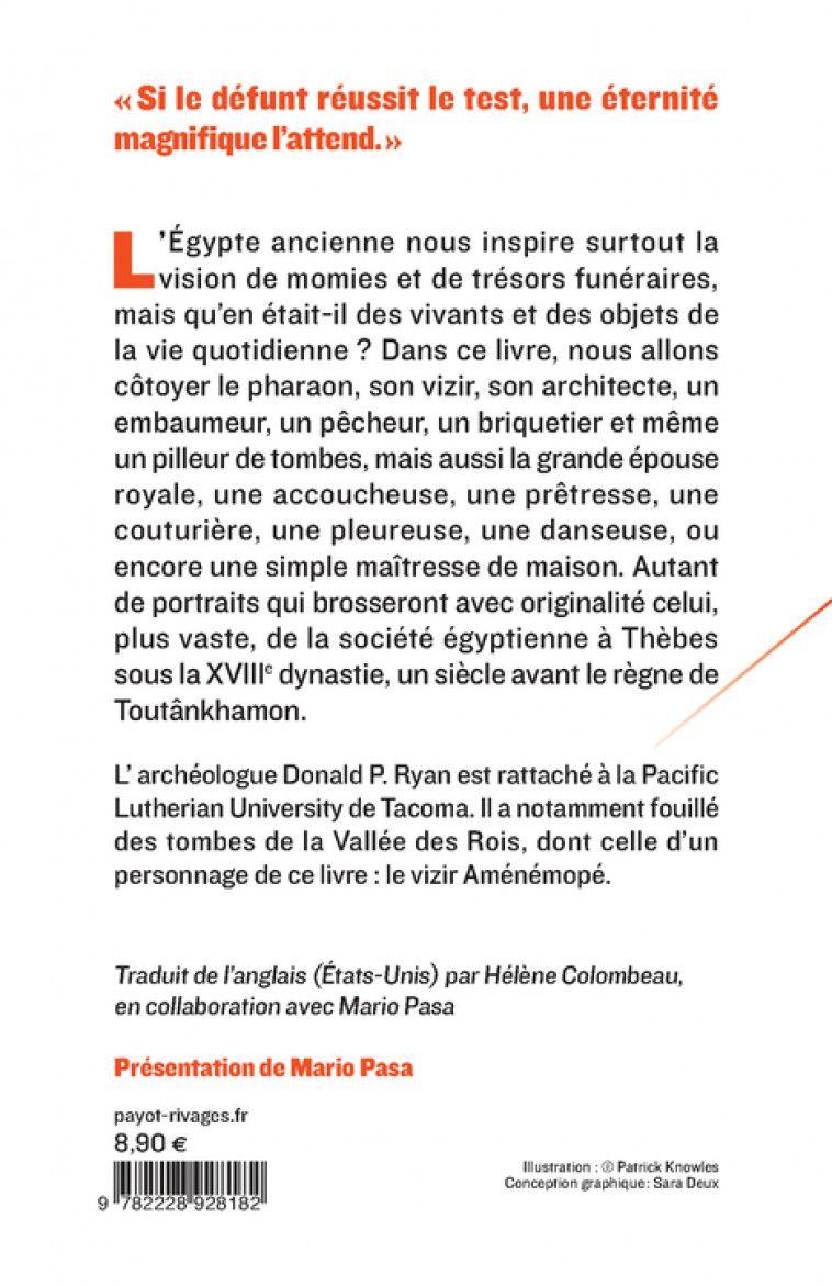 24 heures dans l'Egypte ancienne - Donald P. Ryan - PAYOT