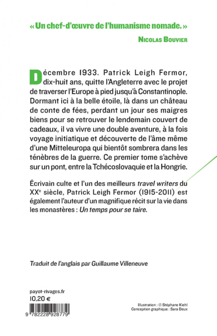 Le Temps des offrandes - Patrick Leigh fermor - PAYOT