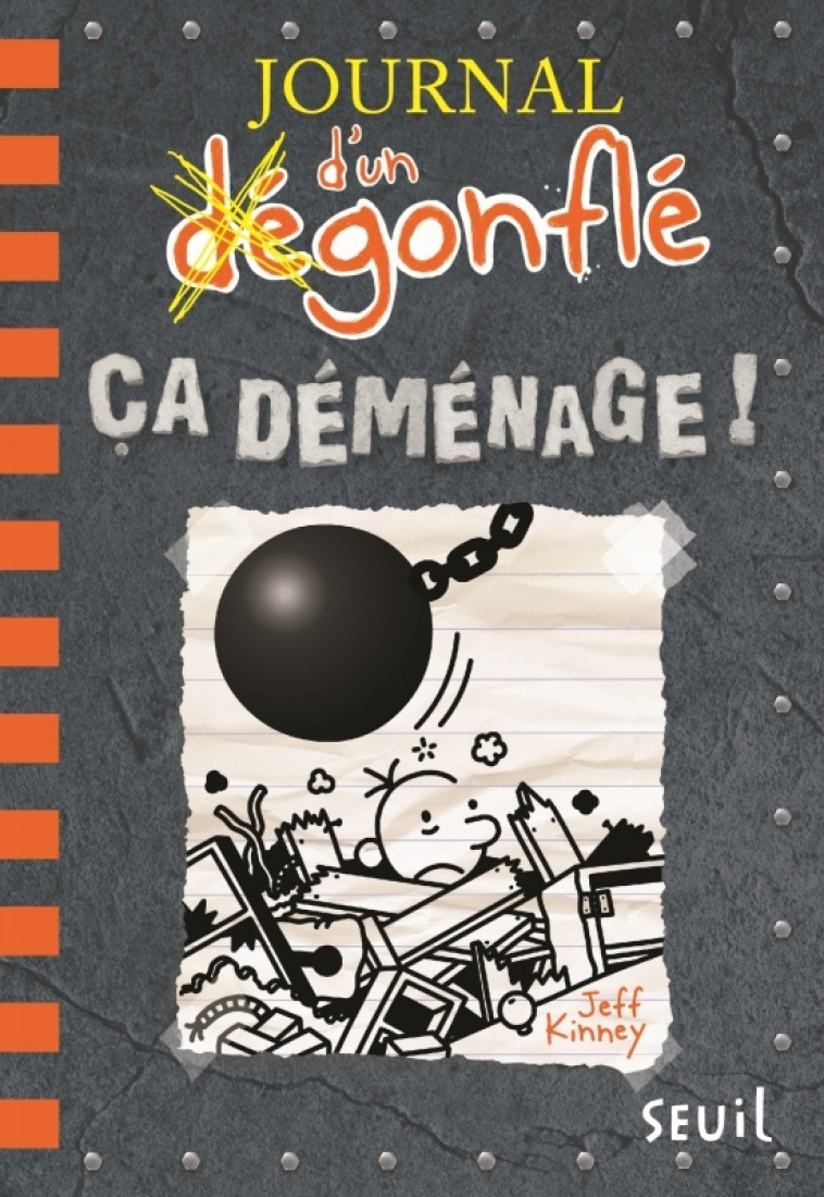 Journal d'un dégonflé - Tome 14 - Ca déménage ! - Jeff Kinney - SEUIL JEUNESSE