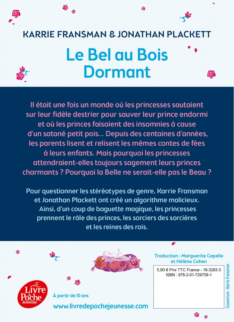 Le Bel au Bois Dormant - Karrie Fransman - POCHE JEUNESSE