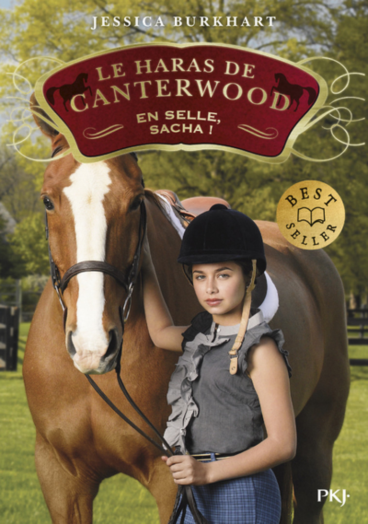 Le haras de Canterwood - tome 01 En selle, Sacha ! - Jessica Burkhart - POCKET JEUNESSE