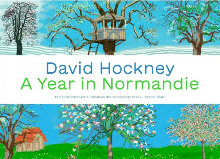 david hockney. a year in normandie -  Collectif - RMN