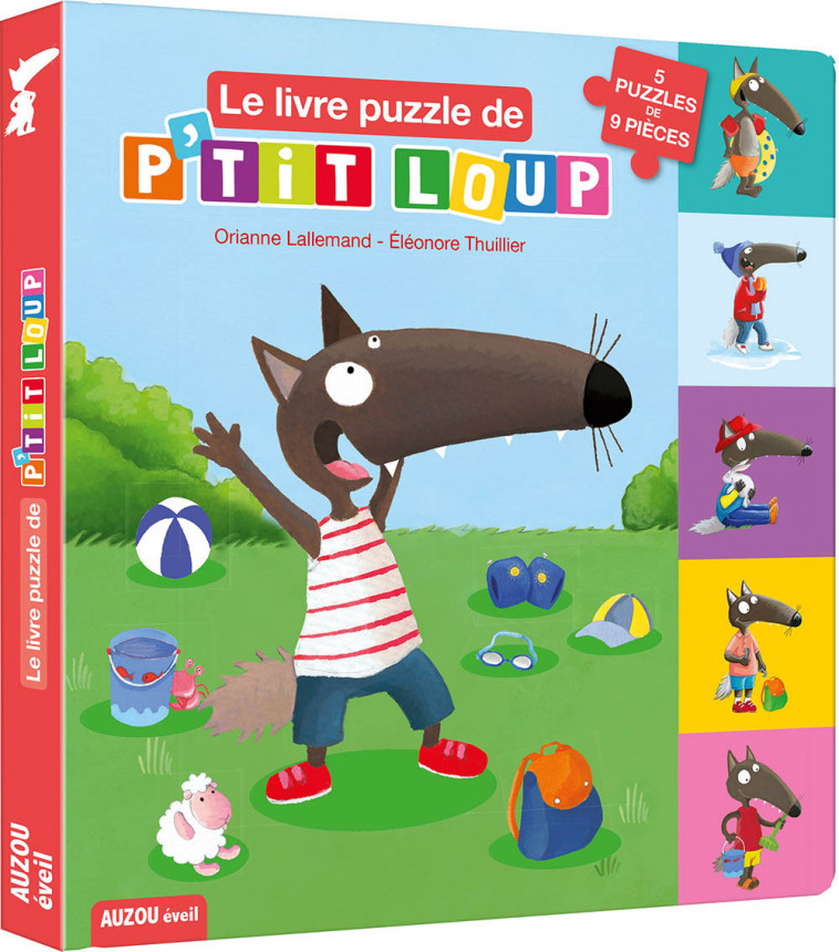 MES PREMIERS PUZZLES - LES PUZZLES DE P'TIT LOUP - Orianne Lallemand - AUZOU