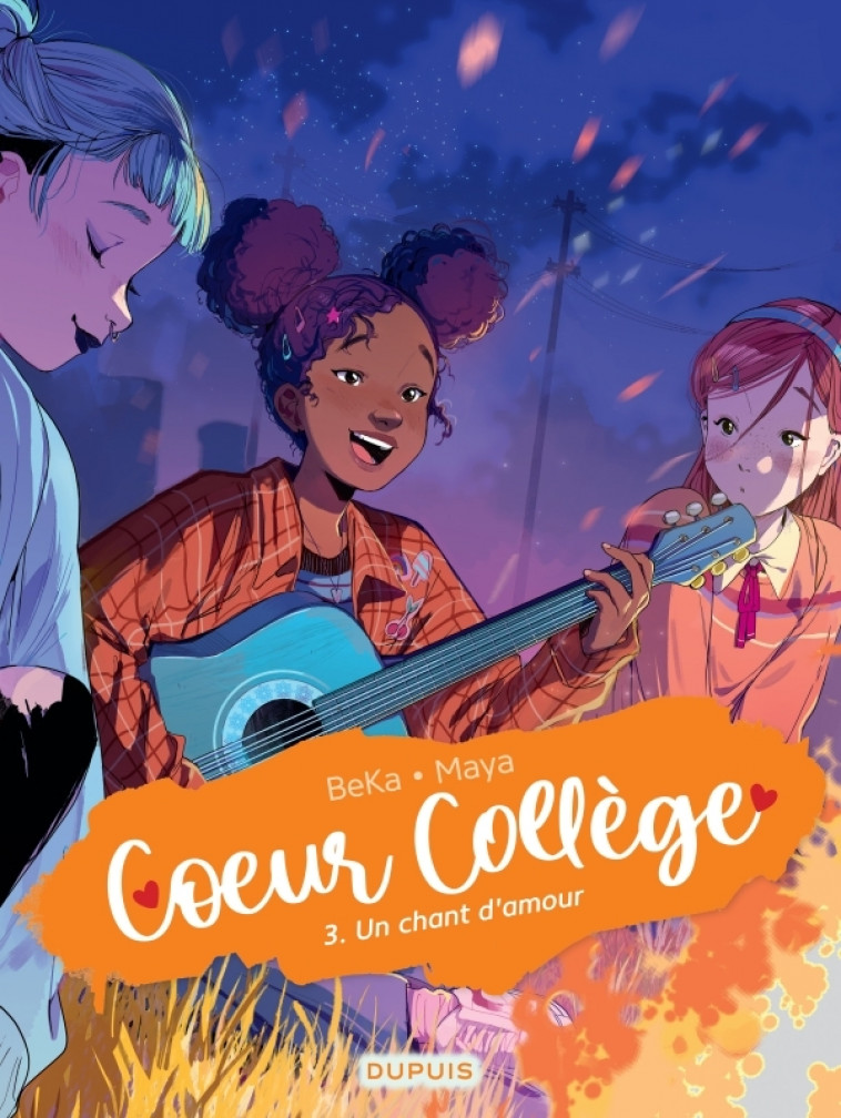 Coeur Collège - Tome 3 - Un chant d'amour - Beka Beka - DUPUIS