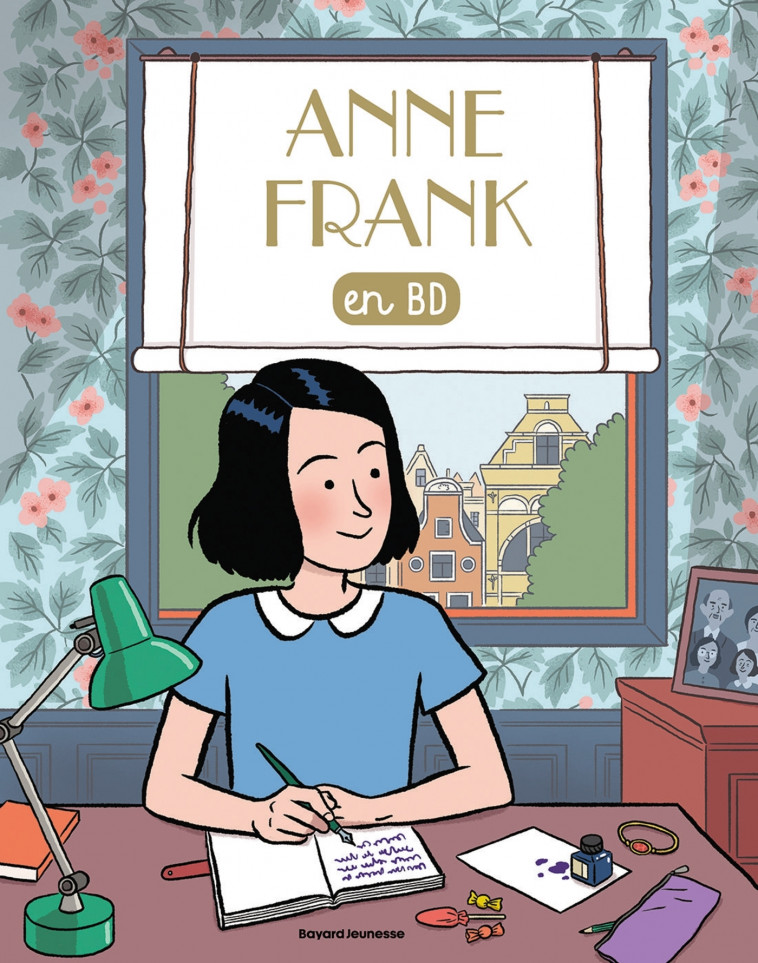 Anne Frank en BD - Sophie Pelloux-Prayer - BAYARD JEUNESSE