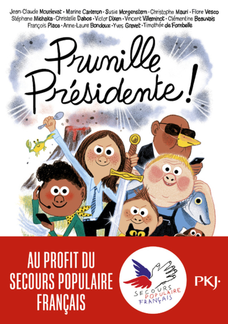 Prunille présidente ! - Clémentine Beauvais - POCKET JEUNESSE