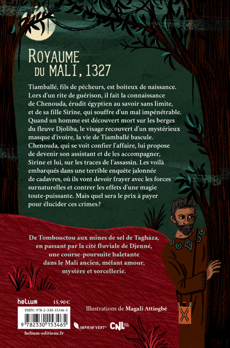 Djoliba, La Vengeance aux masques d'ivoire - Gaël Bordet - HELIUM