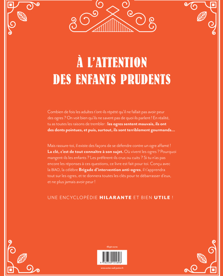 Encyclopédie des ogres - Denis Baronnet - ACTES SUD