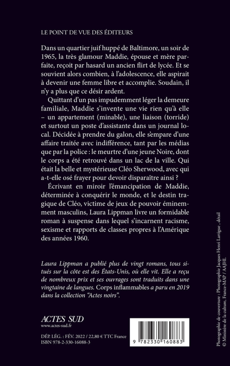 La Voix du lac - Laura Lippman - ACTES SUD