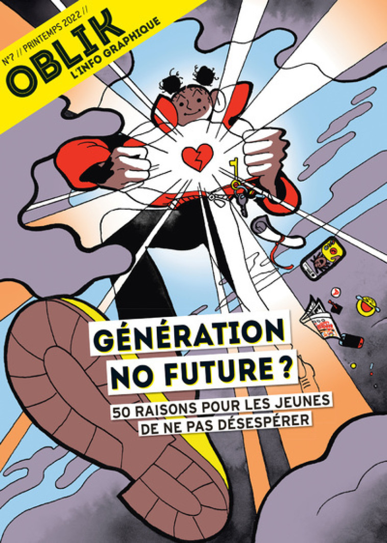 Oblik - N° 7 Génération No Future ? 50 raisons pour les jeunes de ne pas désespérer -  Collectif - ALTER ECO