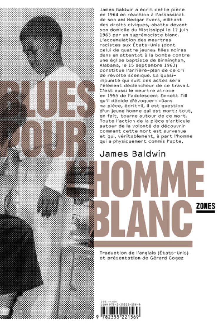 Blues pour l'homme blanc - James Baldwin - ZONES