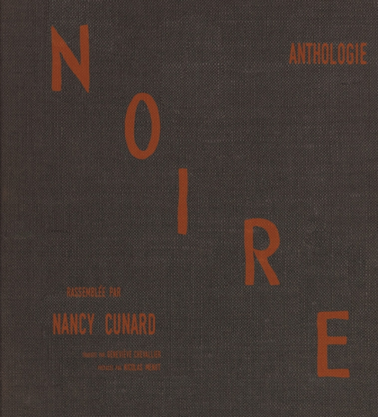 Anthologie noire -  Collectif - SANDRE