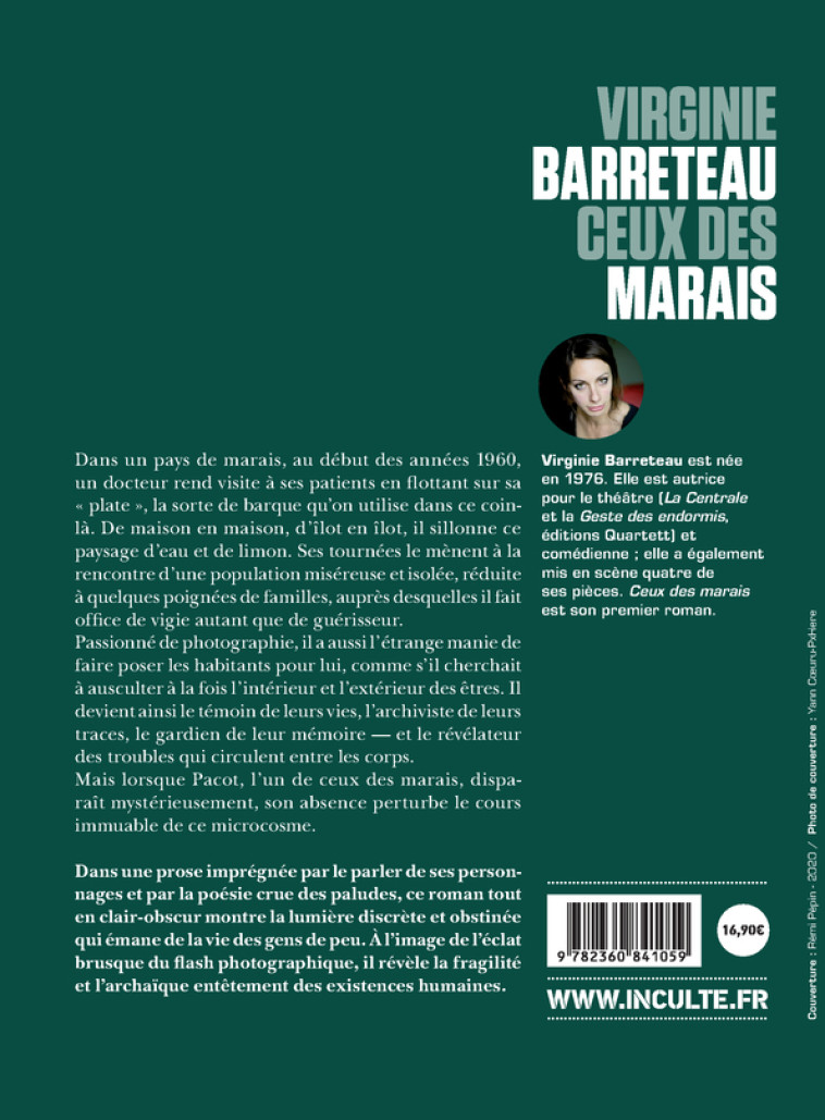 Ceux des marais - Virginie Barreteau - INCULTEDERMARGE