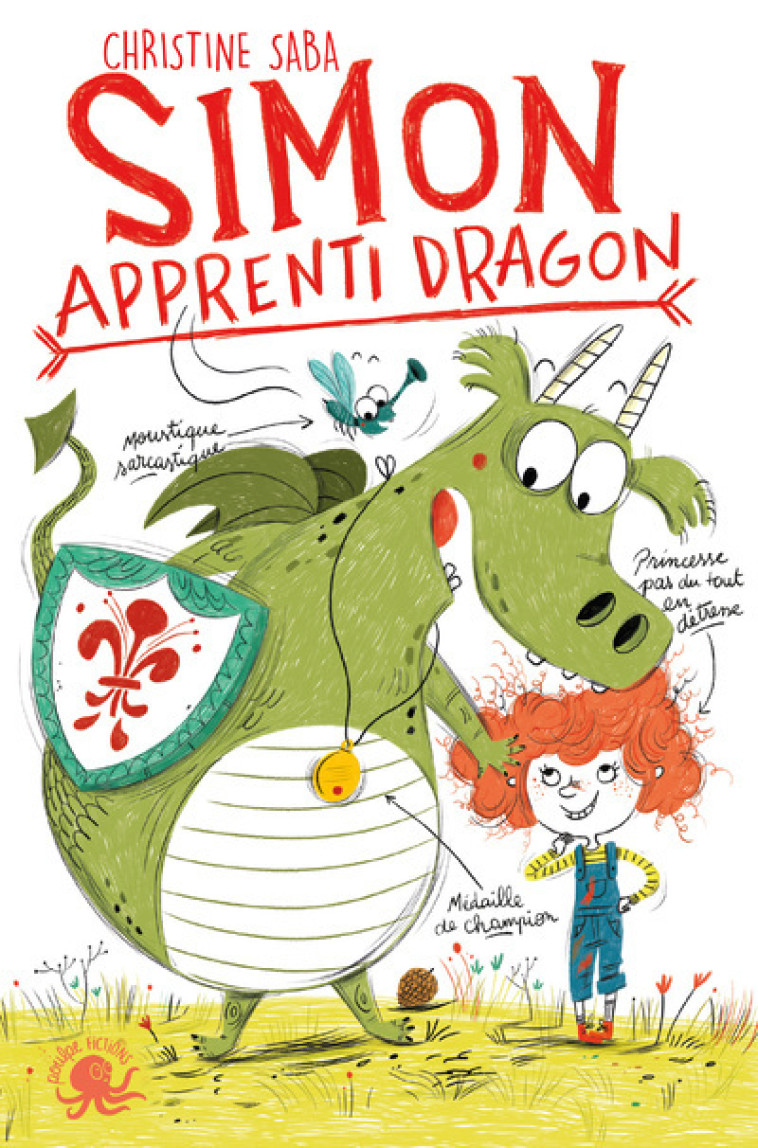 Simon, apprenti dragon - Christine Saba - POULPE FICTIONS