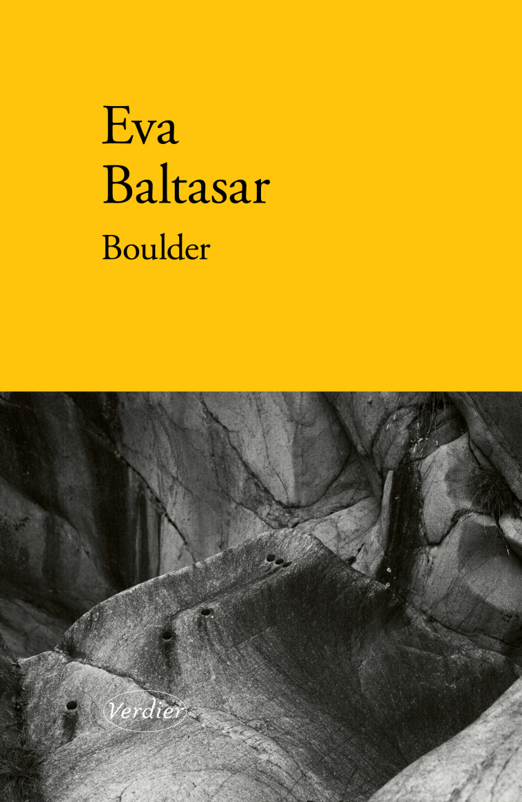 Boulder - Eva Baltasar - VERDIER