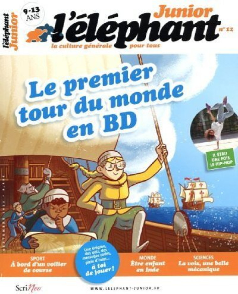 éléphant junior - N° 12 -  Collectif - SCRINEO