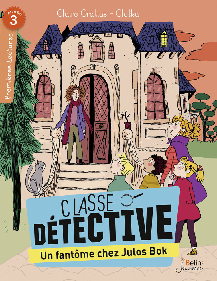 Un fantôme chez Julos Bok - Clotilde Szymanski - BELIN EDUCATION