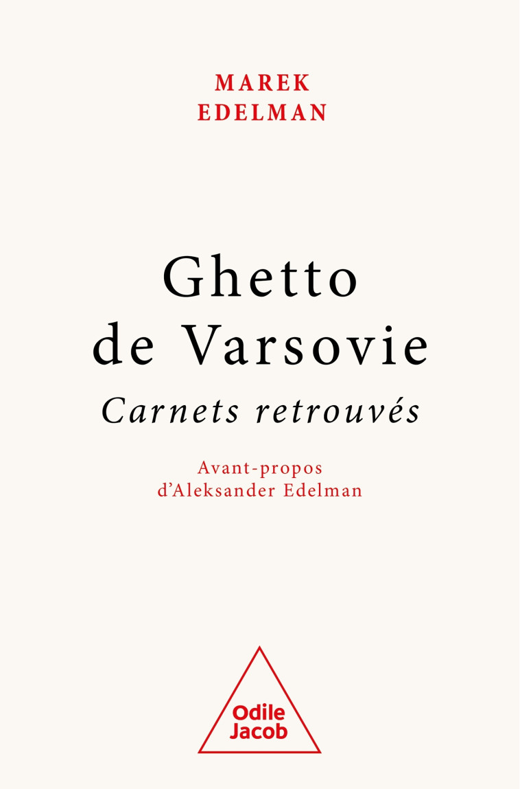 GHETTO DE VARSOVIE - Marek Edelman - JACOB