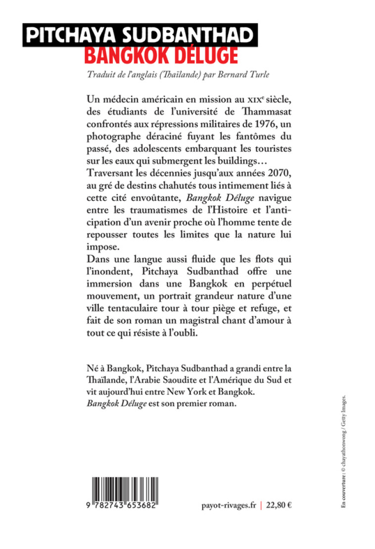 Bangkok Déluge - Pitchaya Sudbanthad - RIVAGES