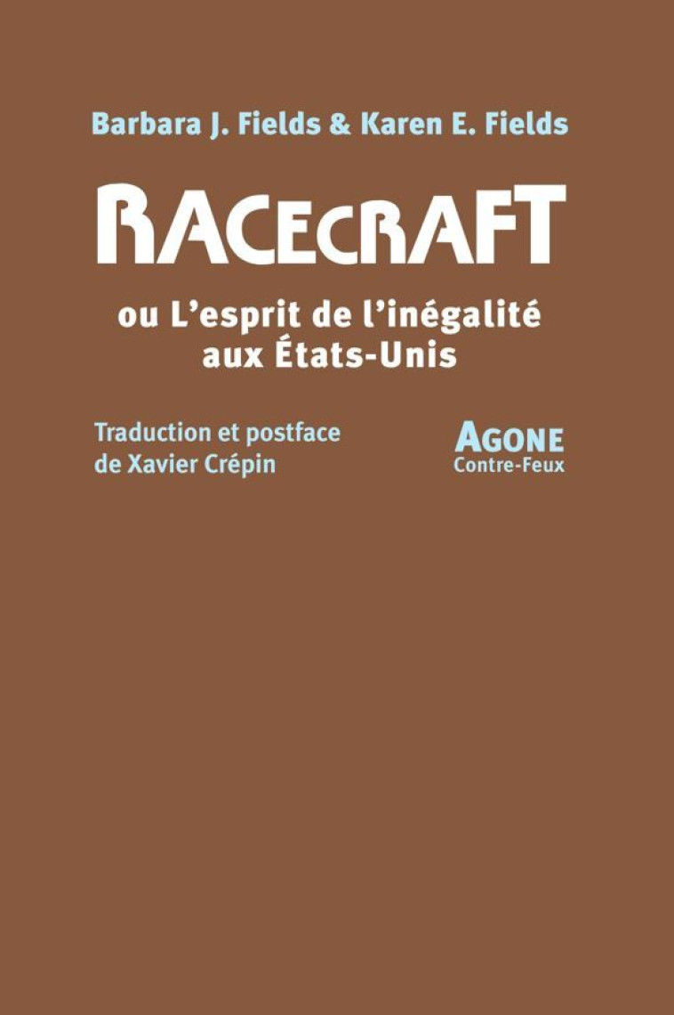 Racecraft - Barbara J. Fields - AGONE