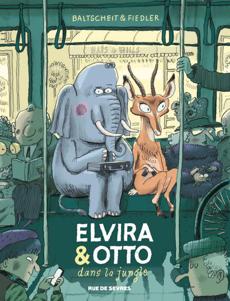 Elvira & Otto - Tome 1 - Elvira & Otto dans la jungle - Max Fiedler - RUE DE SEVRES