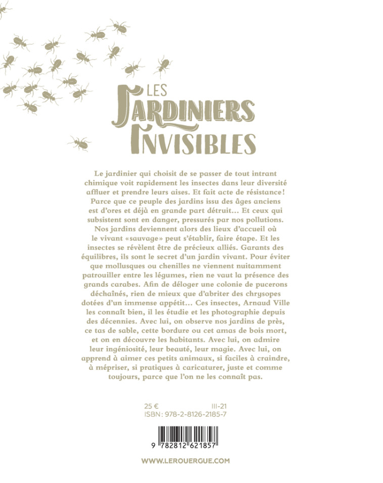 Les jardiniers invisibles - Arnaud Ville - ROUERGUE