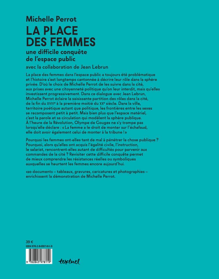 La place des femmes - Jean Lebrun - TEXTUEL