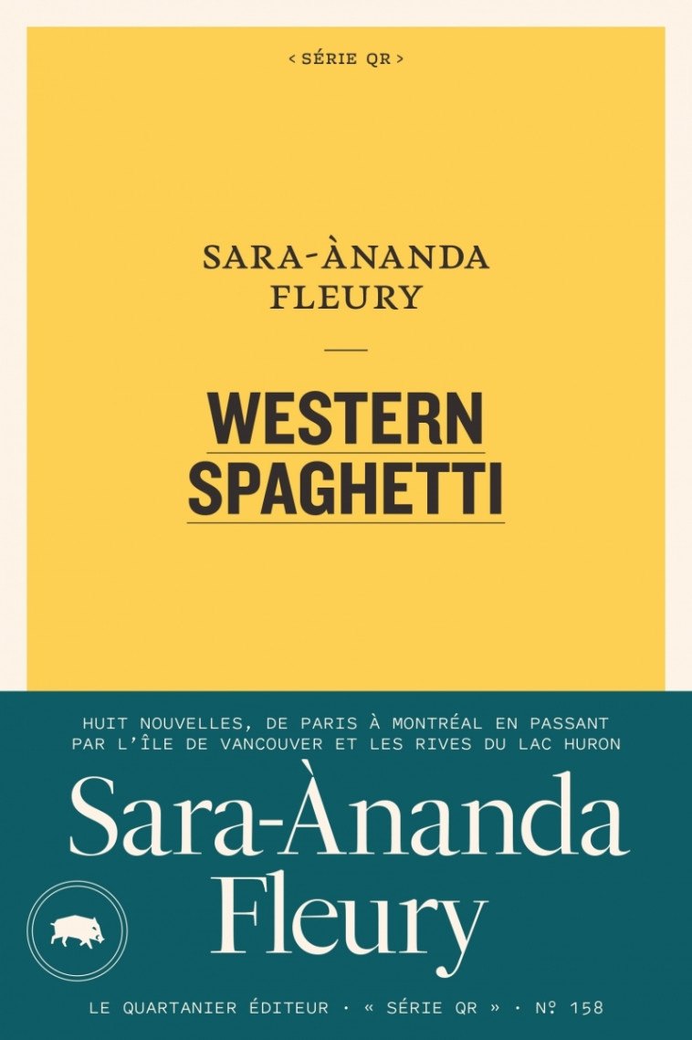 Western spaghetti - Sara-Ànanda FLEURY - QUARTANIER