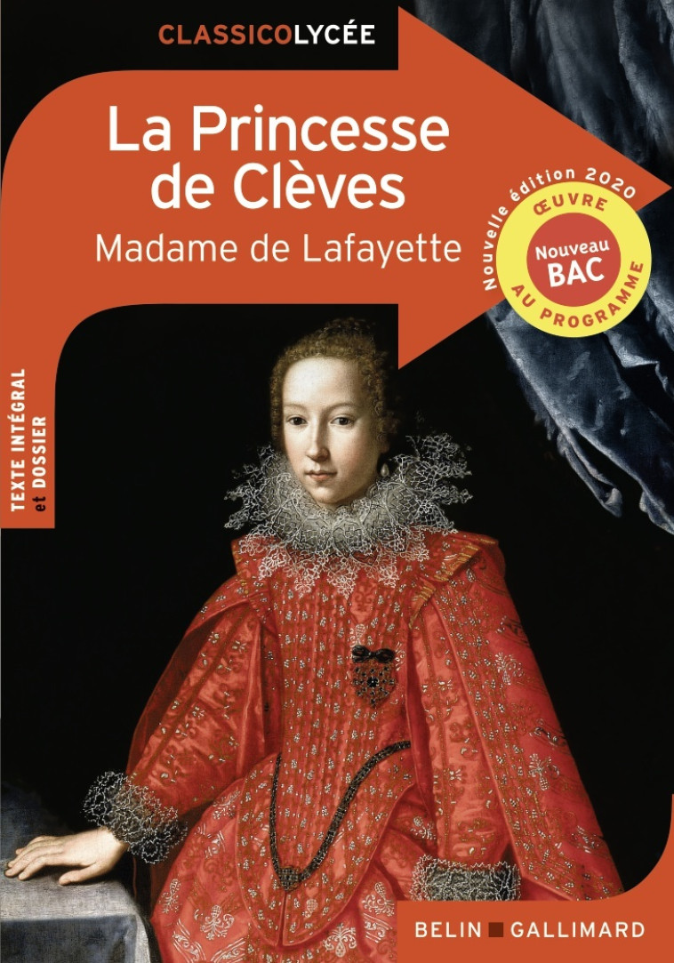 La Princesse de Clèves - Madame de Lafayette - BELIN EDUCATION