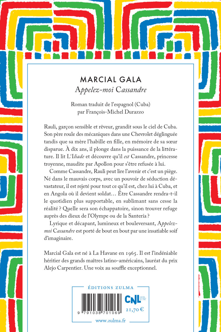 Appelez-moi Cassandre - Marcial Gala - ZULMA