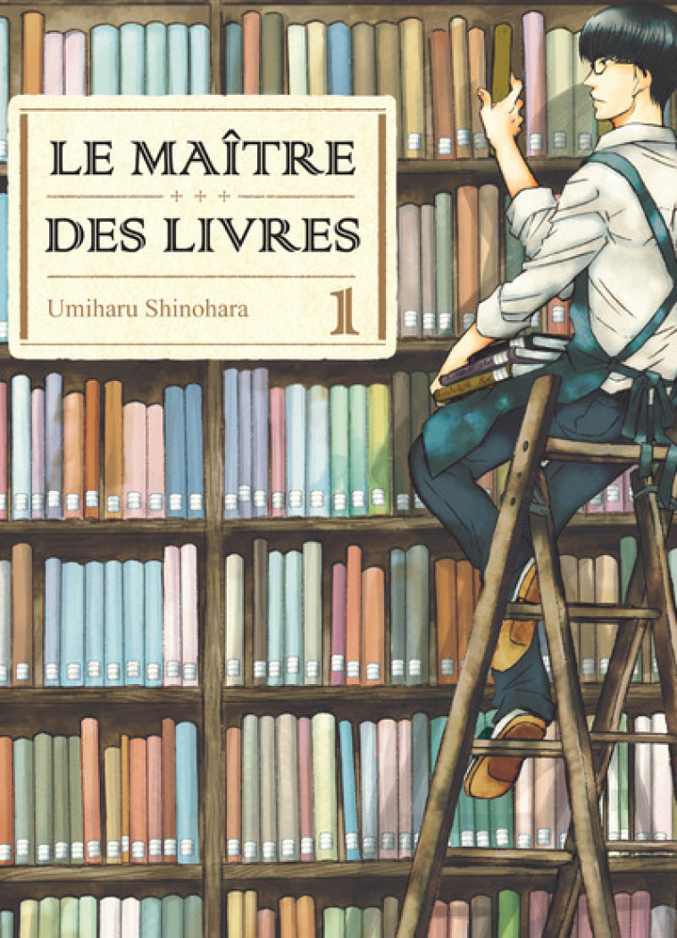 Le maître des livres T01 - Tome 1 - Umiharu Shinohara - KOMIKKU EDTS