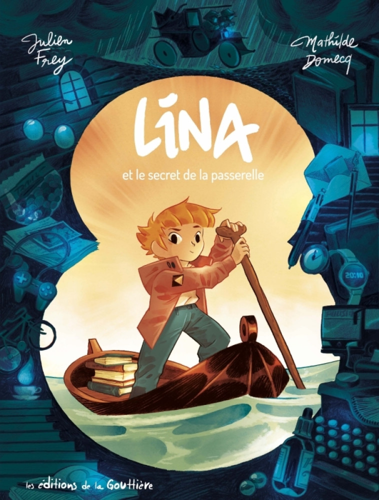 Lina - Tome 1 - Le Secret de la passerelle - Julien Frey - DE LA GOUTTIERE