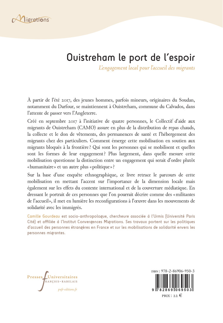 Ouistreham : le port de l'espoir - Camille Gourdeau - RABELAIS