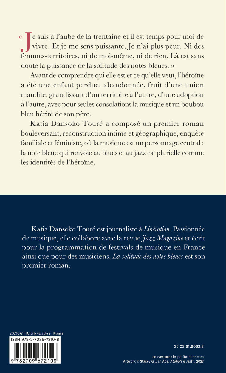 La solitude des notes bleues - Katia Dansoko Touré - LATTES