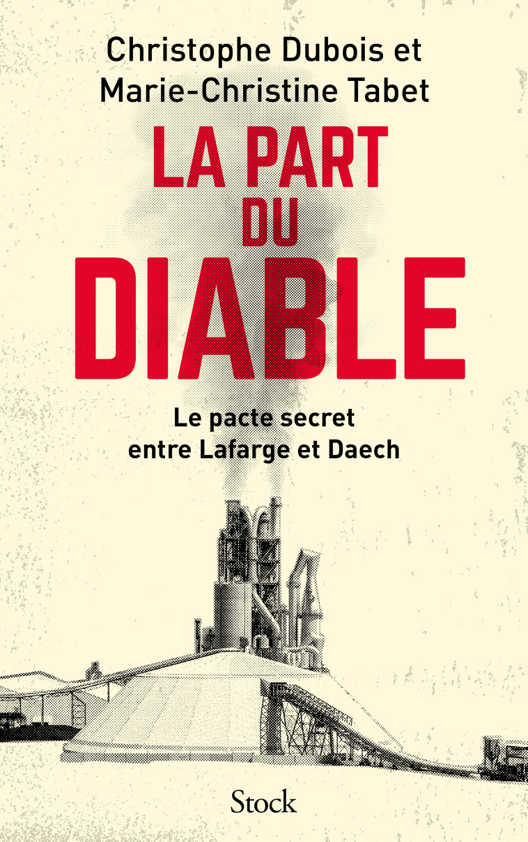 La part du diable - Christophe Dubois - STOCK