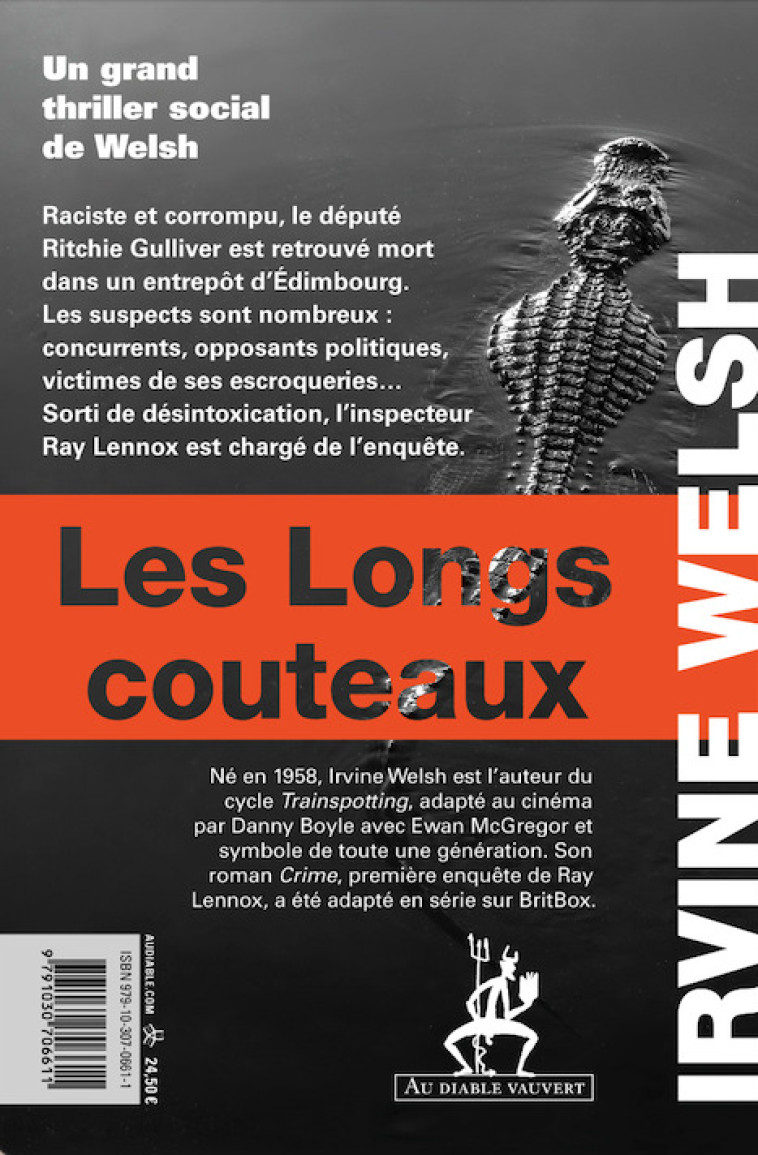 Les longs couteaux - Irvine Welsh, Diniz Galhos - DIABLE VAUVERT