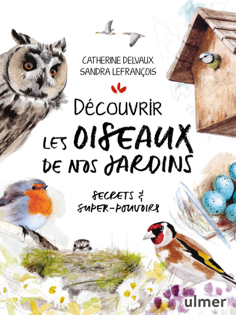 Découvrir les oiseaux de nos jardins - Catherine Delvaux, Sandra Lefrancois - ULMER